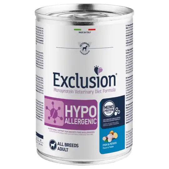 Handla nu Exclusion Diet 12 x 400 g - Fisk & potatis