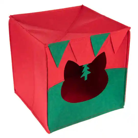 Felty kattgrotta - L 33 x B 33 x H 33 cm Säker betalning