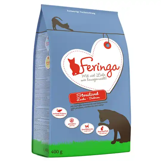 Feringa Adult Sterilised Lax - 400 g Rabatt