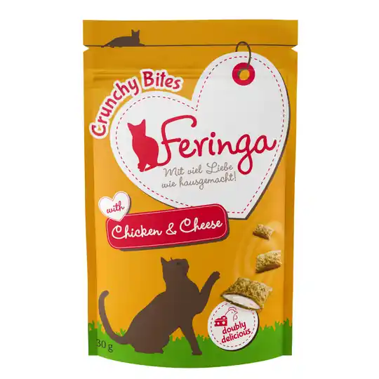 Feringa Crunchy Bites Kyckling & ost 30 g Rea