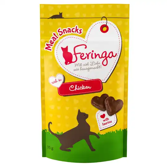 Premium Feringa Meat Snack Kyckling - Ekonomipack 3 x 35 g