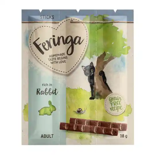 Nedsatt pris Feringa Sticks Kanin - 9 x 6 g