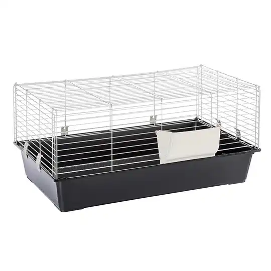 Ferplast Piggy Basic smådjursbur - Svart L 95 x B 57 x H 46 cm Rabatt
