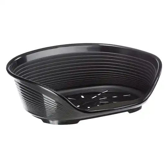 Ferplast Siesta Deluxe hundkorg svart - Stl 4 L 61,5 x B 45 x H 21,5 cm Utförsäljning