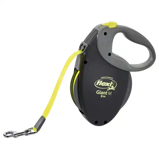 Utförsäljning flexi Giant M - 8 m tape - neongult