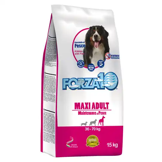 Sista chansen Forza 10 Maxi Maintenance med fisk - Ekonomipack 2 x 15 kg