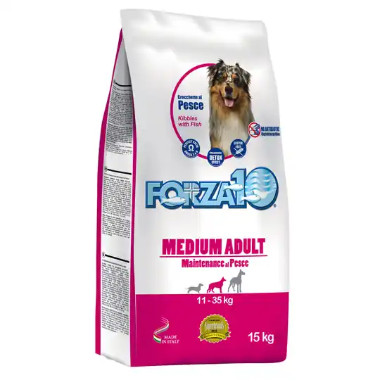 Forza 10 Medium Maintenance med fisk - 15 kg Köp nu
