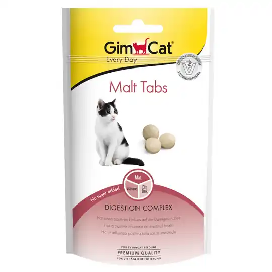 GimCat Malt Tabs 40 g Erbjudande