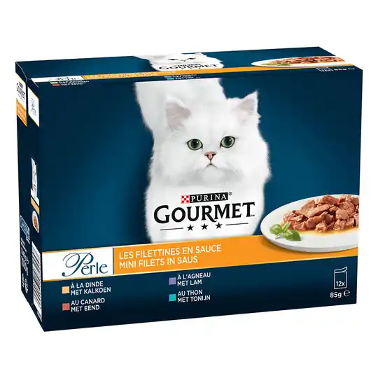Gourmet Perle 12 x 85 g - Mini Filetti i sås I lager