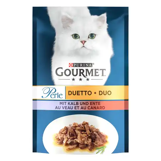 Outlet Gourmet Perle 26 x 85 g - Kalv & anka