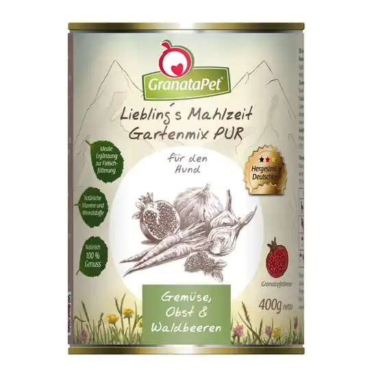 Erbjudande GranataPet Liebling‘s Mahlzeit Garden Mix - 6 x 375 g