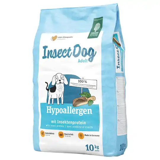 Green Petfood InsectDog Hypoallergen 10 kg Billigare