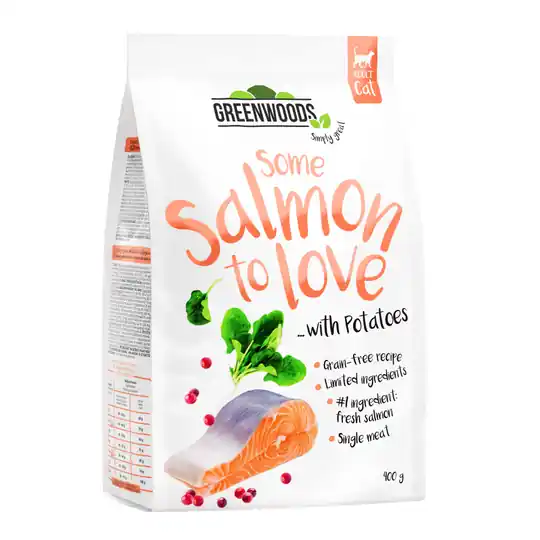 Premium Greenwoods Salmon with Potato, Spinach & Cranberries 400 g