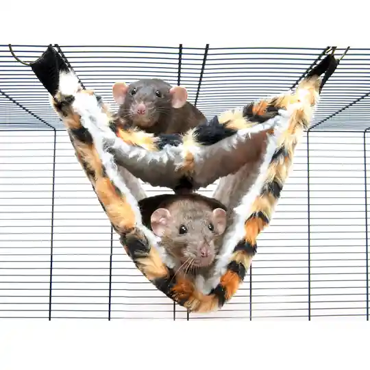 Expressleverans Hammock Relax de Luxe Fake Fur - 33 x 17 x 14 cm