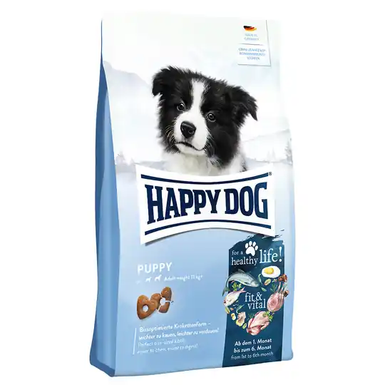 Kundfavorit Happy Dog Supreme Fit & Vital Puppy - Ekonomipack 2 x 10 kg