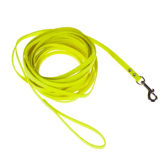 Endast idag Heim BioThane® söklina neongul - Längd 10 m, bredd 13 mm
