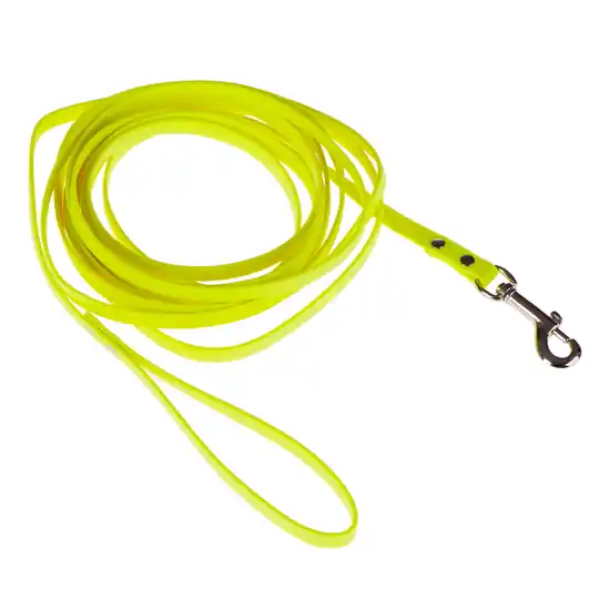 Handla nu Heim BioThane® söklina neongul - Längd 5 m, bredd 13 mm