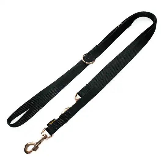 Heim Rosé koppel, svart - 200 cm långt, B 20 mm Begränsad tid