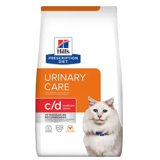 Populär Hill‘s Prescription Diet c/d Multicare Stress Urinary Care Chicken - Ekonomipack 2 x 12 kg