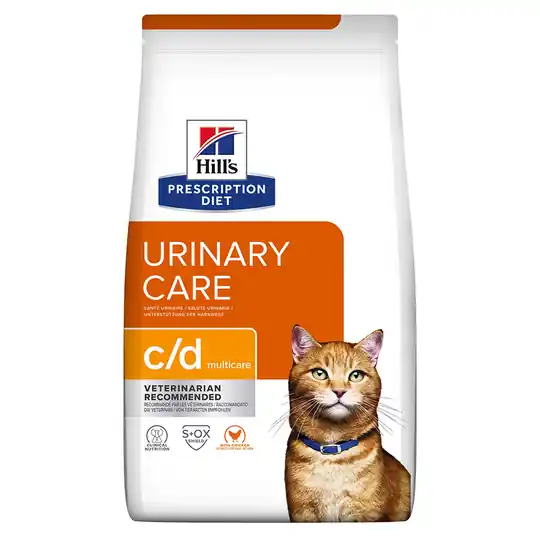 Beställ nu Hill‘s Prescription Diet c/d Multicare Urinary Care Chicken - Ekonomipack 2 x 12 kg