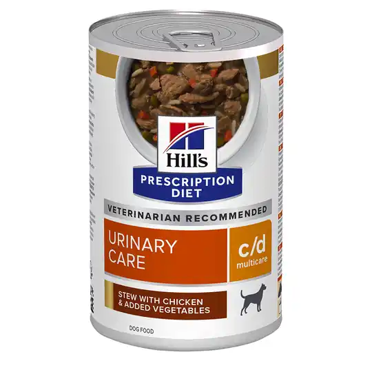 Hill‘s Prescription Diet c/d Multicare Urinary Care Stew Chicken hundfoder - 12 x 354 g Erbjudande