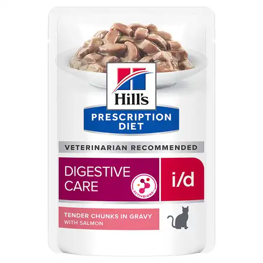 Hill‘s Prescription Diet i/d Digestive Care Salmon - Ekonomipack 48 x 85 g Rabatter