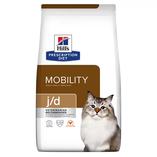 Lågt pris Hill‘s Prescription Diet j/d Joint Care Chicken kattfoder - Ekonomipack 2 x 3 kg