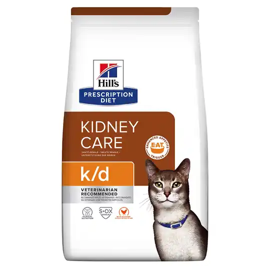 Säker betalning Hill‘s Prescription Diet k/d Kidney Care Chicken kattfoder - 1,5 kg