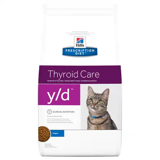 Hill‘s Prescription Diet y/d Thyroid Care kattfoder - 1,5 kg Beställ idag