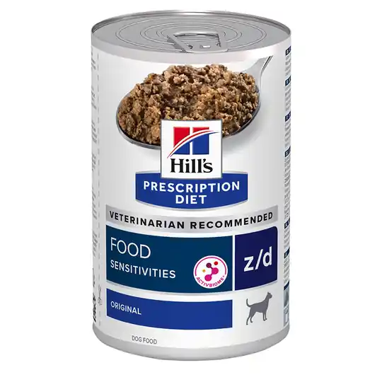 Hill‘s Prescription Diet z/d Food Sensitivities hundfoder - Ekonomipack 24 x 370 g Begränsat erbjudande