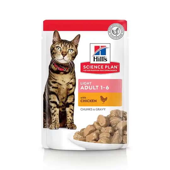 Hill‘s Science Plan Adult Light 48 x 85 g Chicken Kampanjpris