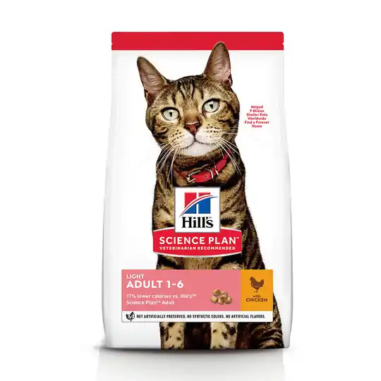 Nyhet Hill‘s Science Plan Adult Light Chicken - 1,5 kg