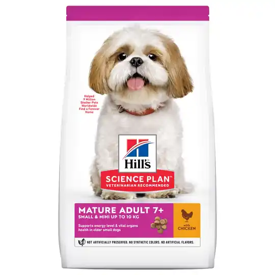 Handla nu Hill‘s Science Plan Mature Adult 7+ Small & Mini Chicken 3 kg