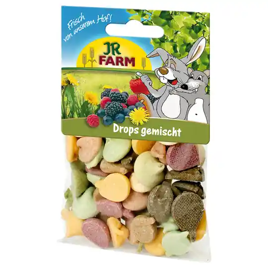 Handla nu JR Farm blandade drops - Ekonomipack 3 x 75 g