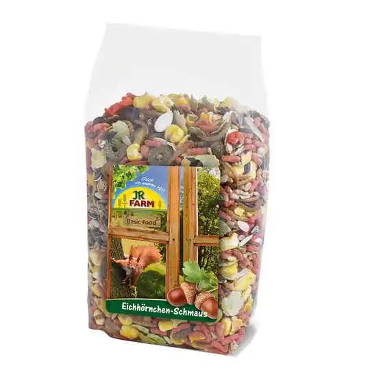 Expressleverans JR Garden Eichhörnchen-Schmaus ekorrfoder - Ekonomipack 2 x 600 g