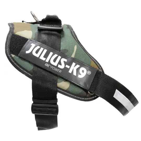 Begränsat erbjudande JULIUS-K9 IDC®-Powersele camouflage - Stl. 2 bröstomfång 71 - 96 cm