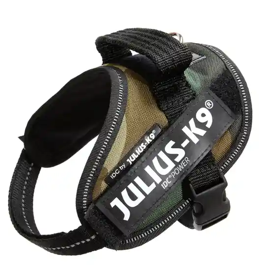Beställ idag JULIUS-K9 IDC®-Powersele camouflage - Stl. Mini bröstomfång 49 - 67 cm