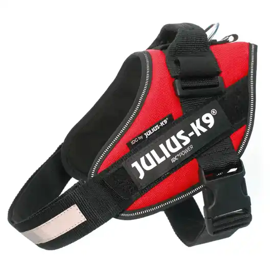 Utförsäljning JULIUS-K9 IDC®-Powersele röd - Stl. 0 bröstomfång 58 - 76 cm