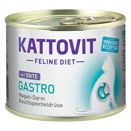 Kattovit Gastro 185 g Ekonomipack 24 x 185 g Anka Lågt pris