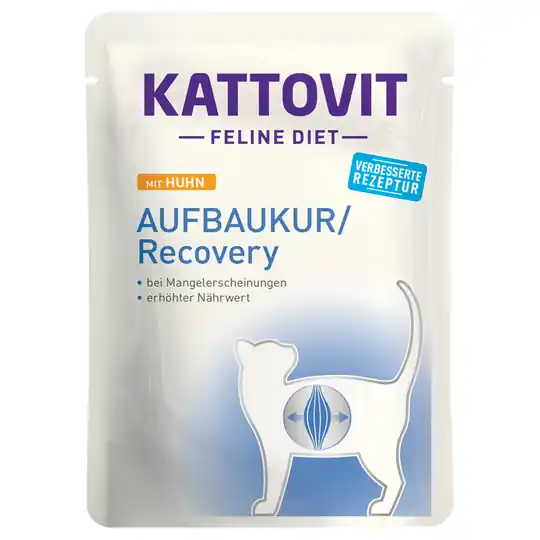 Kattovit Recovery Pouches 24 x 85 g - Kyckling Erbjudandepris