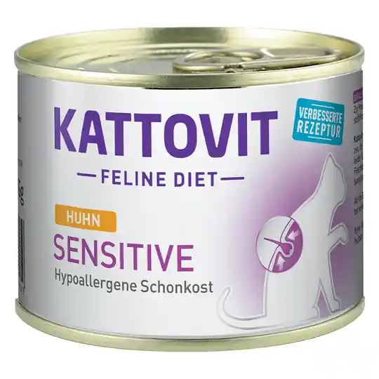 Kattovit Sensitive 185 g 12 x 185 g Kyckling Nyhet