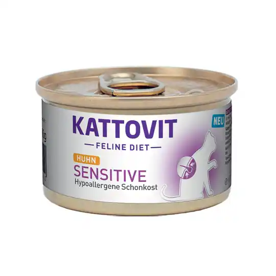 Kattovit Sensitive 85 g - 12 x 85 g Huhn Populärt val