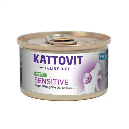 Kattovit Sensitive 85 g - 6 x 85 g Pute Populärt val