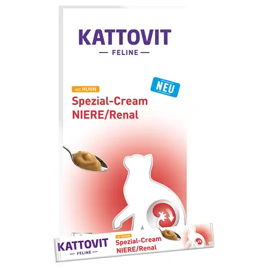 Beställ nu Kattovit Special Cream Kidney/Renal - 24 x 15 g med kyckling