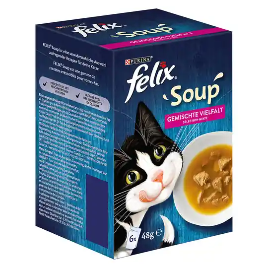 Latz Soup 6 x 48 g - Mix Farm & Fish Selection Sista chansen