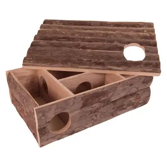 Lågt pris Lekstuga och sovhus Leif - L 35 x B 25 x H 12 cm