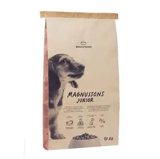 Expressleverans MAGNUSSONS Junior hundfoder - 10 kg