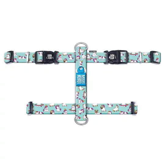 Endast denna vecka Max & Molly Unicorn H-sele - Stl. M 53-69 cm bröstomfång