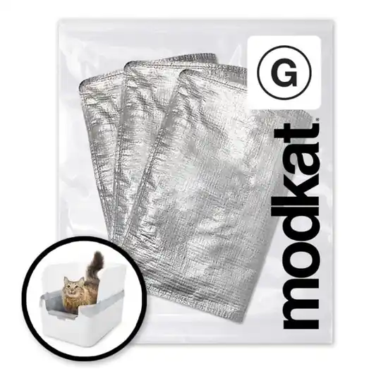 Modkat Tray kattoalett Tillbehör Ströinsats 3 st - för ny toalettmodell utan hakar Premium