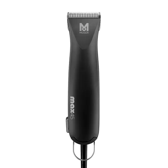 Moser max45 klippmaskin (typ 1245) - Moser max45 inkl. skärhuvud 1mm & 2 avståndskammar I lager
